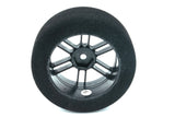 BSR F2630-D Drag Foam Tires (Black) (2) (26mm Wide) (30 Shore) w/12mm Hex w/Free Stickers